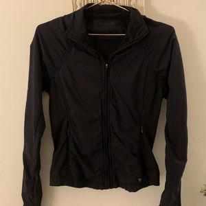 Forever 21 Fitted Long Sleeve Black Sports Top